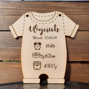 Metryczka urodzenia chłopca