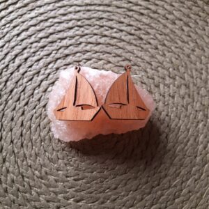 Kolczyki wiszące Żaglówki