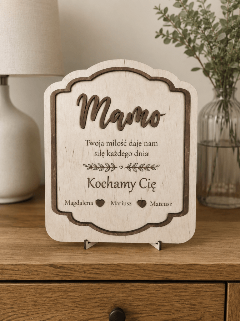 Tabliczka na Dzień Mamy główne